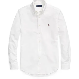 Ralph Lauren Slim Fit Langarmhemd kariert Weiß M