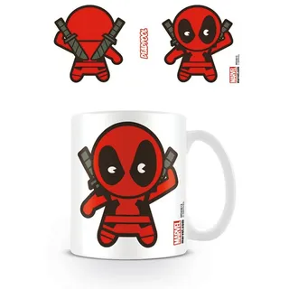 Pyramid Deadpool Chibi Tasse 0,315 l Rot