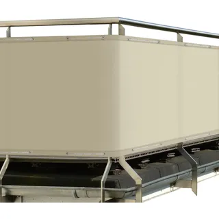 Sol Royal Balkonverkleidung 300 x 90 cm Beige Polyester