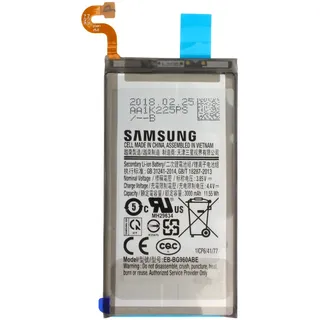 Samsung für Galaxy S9 SM-G960F, S9 Duos, wie EB-BG960ABE, GH82-15963A, original Service Pack