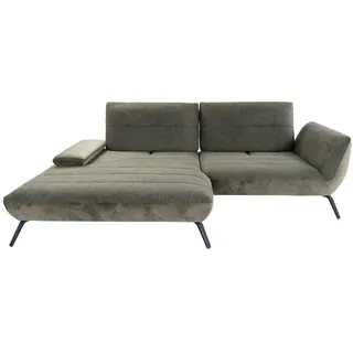 SetOne by Musterring Eckcouch Kunststoff 4-5-Sitzer Braun