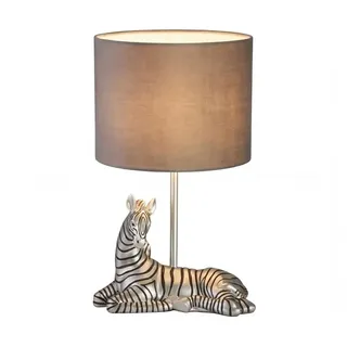 Licht-Erlebnisse Tischlampe (B)20 x (L)20 x (H)35 cm in Silber Schwarz | Gr.: onesize