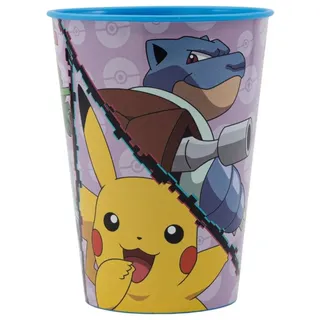 Storline Kinderbecher Pokemon 260 ml Trinkbecher für Kita & Frühstück, Plastik