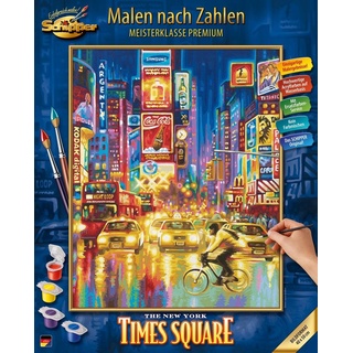 Schipper Malen nach Zahlen »Meisterklasse Premium - New York Times Square«, Made in Germany bunt