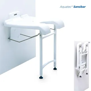 Invacare Aquatec Sansibar Duschhocker weiß