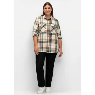 Witt Weiden Flanellbluse grün 52