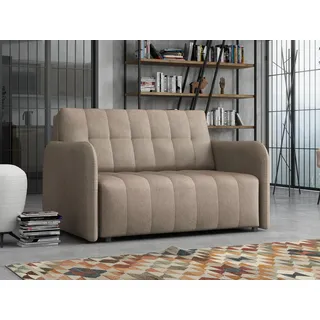 Mirjan24 Schlafsofa 2-Sitzer Beige