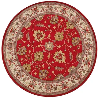 Ready Rugs Teppich Luxuriöse runde Teppichkollektion rot Ø 180 cm