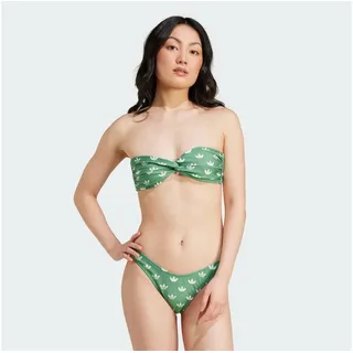 Adidas Monogram Bikinioberteil - Preloved Green / Cloud White - 38