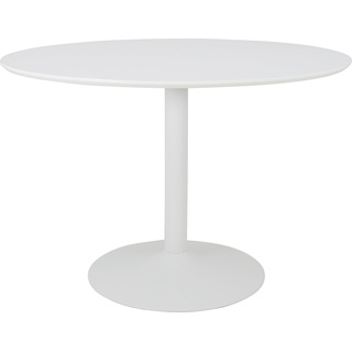 Esstisch TENZO "TACO" Tische Gr. B/H/T: 110 cm x 74 cm x 110 cm, weiß (weiß, weiß) Esstisch Küchentisch Runde Esstische rund oval