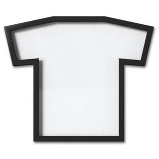 315200-040 - T-FRAME Rahmen für T-Shirts, Größe S, schwarz