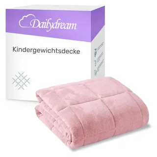 DAILYDREAM Gewichtsdecke für Kinder aus flauschigem Fleece