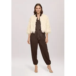 Vera Mont Schluppenbluse rostbraun 34