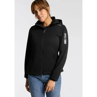 CMP Damen Light Softshell Jacke (Größe 3XL, schwarz)