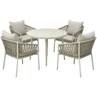 Greemotion Avola Set 5-tlg. Taupe/Grau