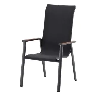 MWH Das Original MWH Prado Stapelstuhl 62 x 66 x 99,5 cm grau
