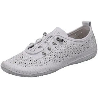 Cosmos Comfort Bequeme Slipper für Damen, weiß, Größe 38 EU