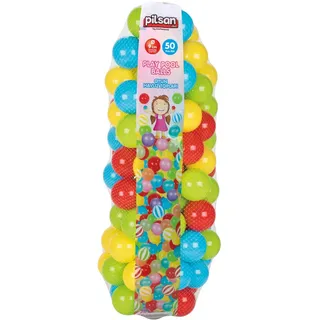 Bälle für Bällebad, 50 Spielbälle, BPA-frei, 9 cm Durchmesser Bunt