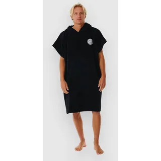 Rip Curl Logo Hooded Surf Poncho black - One Size