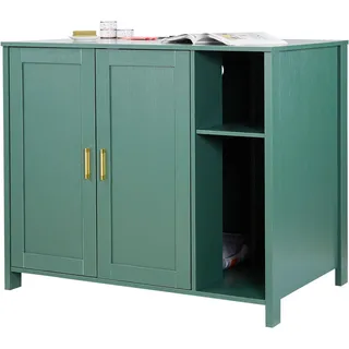 Vevor Katzenschrank 1050x680x885 mm Schwarz