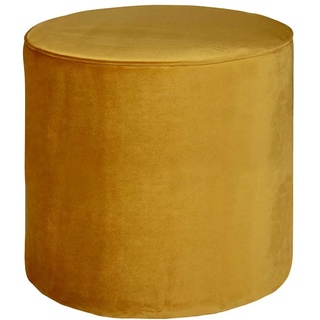 Sitzhocker Pouf in Gelb modern