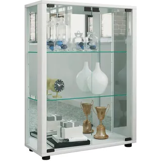 VCM Vitrine Sintalo 60 x 25 x 80 cm Weiß