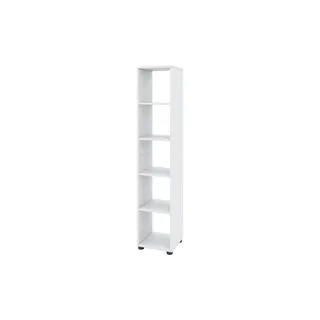 VCM Bücherregal Benas-5 31 x 30 x 152 cm Weiß