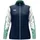 Damen Polyesterjacke marine/weiß/minze M