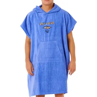 Rip Curl Logo Bademantel Blau Haze TU