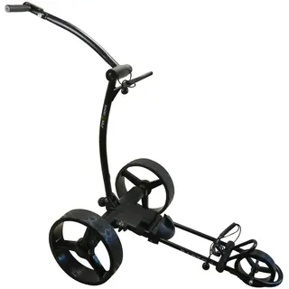 CADDY-GOLF RAPTOR ELEKTRO TROLLEY schwarz BERGBREMSE DISTANZ RÖHRENMOTOR