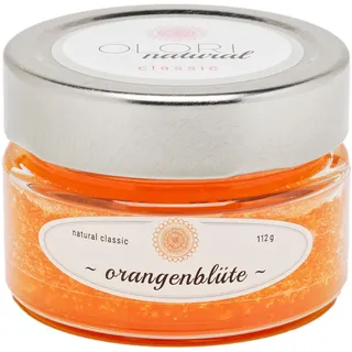 Duftöl Orangenblüte im Glas - Raumduft mit ätherischen Ölen - langanhaltend - aphrodisierend, inspirierend, entspannend - 100% Natürlich & Reiner Raumerfrischer im Duftglas mit Orangen-Duft (112g)