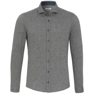 Hatico Langarmhemd grau XL