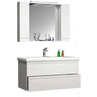 VCM Silora XL weiß 3-tlg.