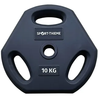 Sport-Thieme Hantelscheibe PU für Pumpset 10 kg schwarz