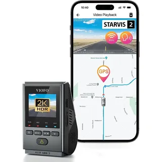 VIOFO A119 Mini 2 2K 60fps/GPS/Parkmodus/Wi-Fi/140°