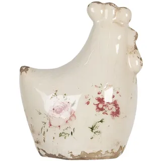 6CE1185 Deko-Figur Huhn Hahn 9*6*11 cm Clayre & Eef
