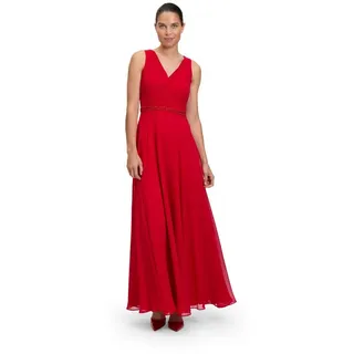 Vera Mont Abendkleid mit Plissee in Red Rose | Gr.: 46