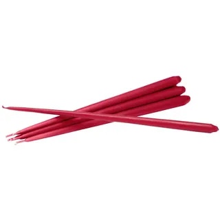 STOFF Nagel Stabkerzen 6 Stück Red