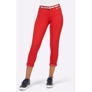 ascari Bequeme Jeans rot