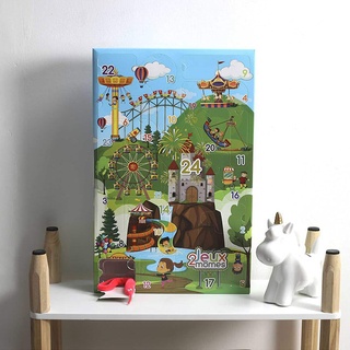 The Concept Factory Spielzeug-Adventskalender in Bunt - ab 5 Jahren - (L)49 x (B)32 cm
