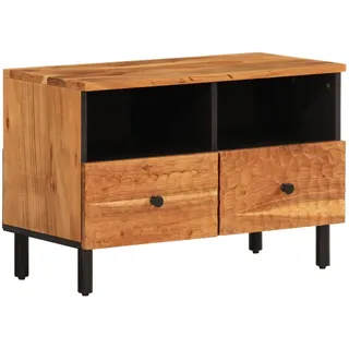 vidaXL TV-Schrank 70x33x46 cm Massivholz Akazie