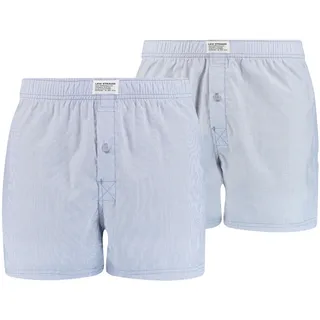 Levi's Boxershorts unifarben blau L 2er Pack