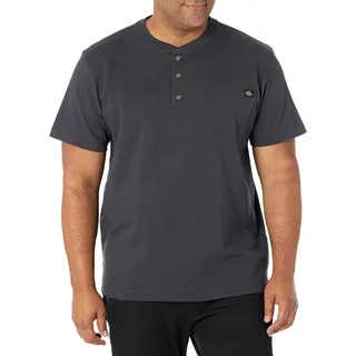 Dickies Herren Schweres Henley Heavyweight Henley Big-Tall (1er Pack) - XXL