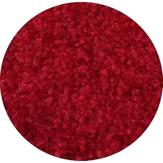 MERTEX runde Schmutzfangmatte mit Kettelkante in schwarz Ø 80 cm in Kiel rot