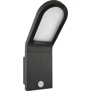 LEDVANCE LED Fassadenleuchte | Leuchte für Außenanwendungen | Warmweiß | 168,0 mm x 100,0 mm x 273,0 mm | OUTDOOR FACADE EDGE