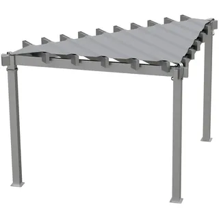 Sojag Pavillon Lima 1010 Lichtgrau 293,3 cm x 293,3 cm x 242,6 cm