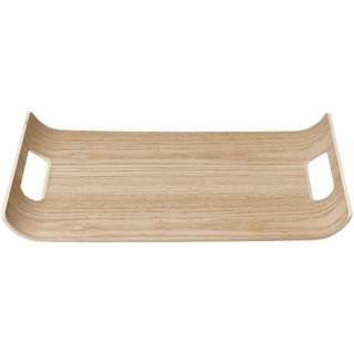 Blomus Serviertablett Wilo, Beige, Holz, rechteckig, 25x3.2x36 cm, Tischkultur & Servieren, Tabletts