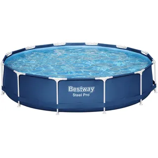 BESTWAY Frame Pool 366 x 76 cm inkl. Filterpumpe