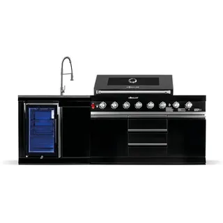 BB-S1 Outdoorküche | Gasgrill | Cool-Clean - Schwarz