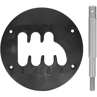 Schalthebelplatten Mod, Professioneller Kurzschalthebel Mittelplatten Mod mit 95 mm Hebel für TH8A Getriebezubehör